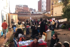 Vista general de la Fira d'autoedició del 22 de desembre.