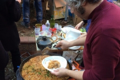 Menú fideuà, a la Fira del 22 de desembre.