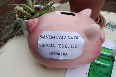 El porquet i el seu missatge.