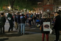 La cercavila de branques del 10 desembre arriba a destinació.