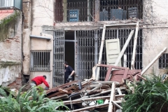 La comissió de Rehabilitació, en plena feina.