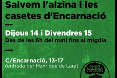 Hem de ser-hi per si venen visites...